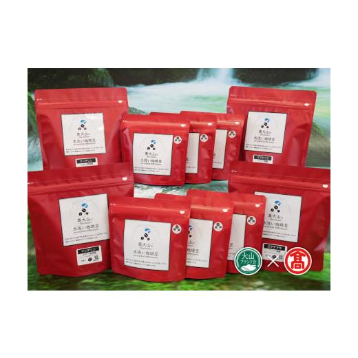 ふるさと納税 コーヒー コーヒー豆 鳥取県 江府町 <奥大山の水洗い珈琲>コーヒー豆 定期便(頒布会...