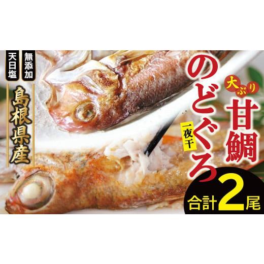 ふるさと納税 島根県 大田市 「一日漁」甘鯛・のどぐろ一夜干し【のどぐろ干物 1尾 201〜260g...