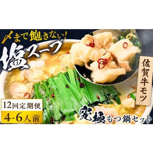 ふるさと納税 モツ鍋 佐賀県 吉野ヶ里町  全12回定期便 何度食べても飽きない美味しさ こだわり佐...