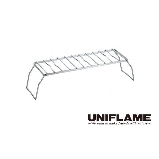 ふるさと納税 アウトドアグッズ 新潟県 燕市  UNIFLAME クッカースタンド450 FC018...