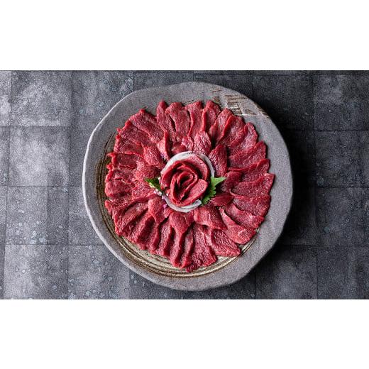 ふるさと納税 馬肉 熊本県 人吉市 熊本肥育 上赤身馬刺しセット 500g （50g×10パック） ...