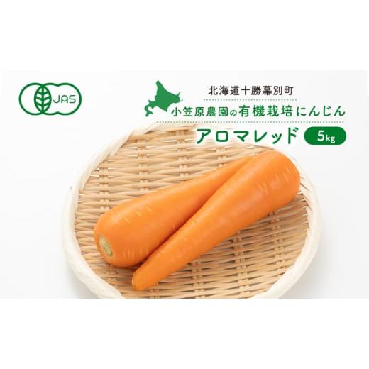 ふるさと納税 野菜類 人参 北海道 幕別町 小笠原農園の有機にんじん「アロマレッド」5kg 北海道十...