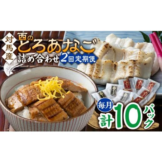 ふるさと納税 魚貝類 穴子 長崎県 対馬市  全2回定期便 対馬産 穴子 詰め合わせ 10PAC《 ...