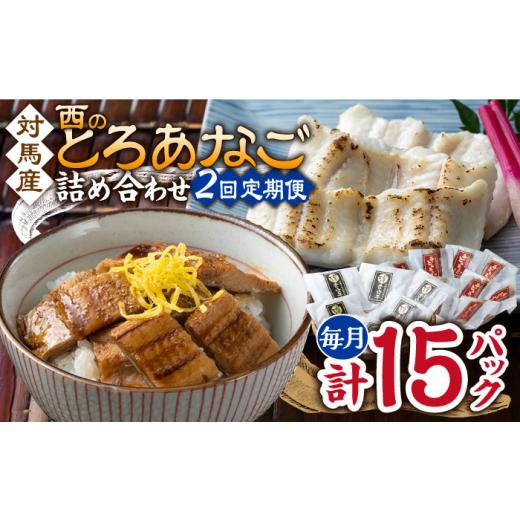 ふるさと納税 魚貝類 穴子 長崎県 対馬市  全2回定期便 対馬産 穴子 詰め合わせ 15PAC《 ...