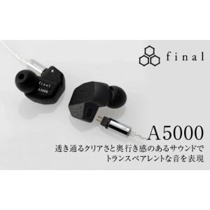 ふるさと納税 川崎市 有線イヤホン final A4000 高音質 2PINリケーブル