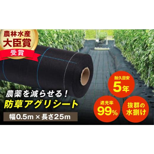ふるさと納税 花・苗木 福岡県 広川町 防草アグリシート（BB1515・耐久目安5年・幅0.5m×長...