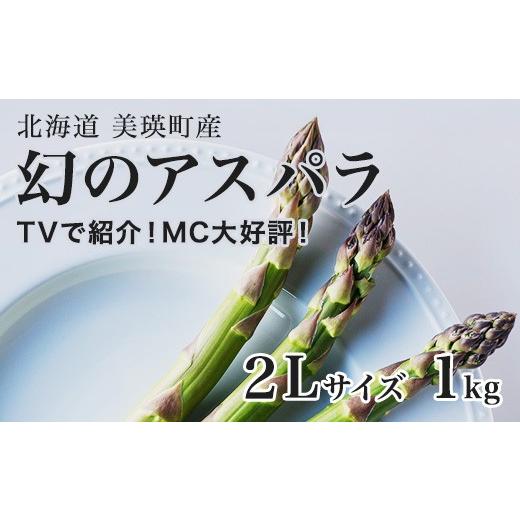ふるさと納税 野菜類 アスパラガス 北海道 美瑛町  令和9年産先行予約 幻のアスパラ 2Lサイズ ...