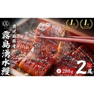 ふるさと納税 うなぎ 鹿児島県 志布志市 志布志市人気No.1お礼の品 霧島湧水鰻の蒲焼き 140g以上×2尾 計280g以上 うなぎ 鰻 ウナギ 2尾 国産 九州産 蒲焼き …