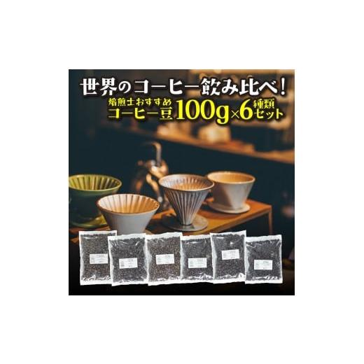 ふるさと納税 コーヒー コーヒー粉 大阪府 大東市  粉 コーヒー豆 100g×6種類セット 合計6...