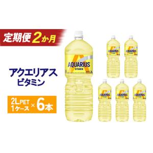 ふるさと納税 果汁飲料 宮城県 蔵王町 2か月連続お届け アクエリアス ビタミン　2L PET×6本　 04301-0678