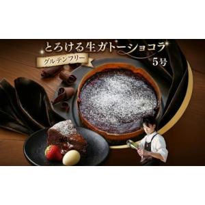 ふるさと納税 焼菓子・チョコレート 茨城県 筑西市 廃盤 定期便 12ヶ月 スイーツコンテスト 日本一 シェフ の「 とろける 生 ガトーショコラ 」 5号 手作り …