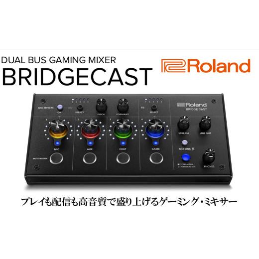 ふるさと納税 雑貨・日用品 静岡県 浜松市  Roland 本格ゲーミングミキサー／BRIDGECA...