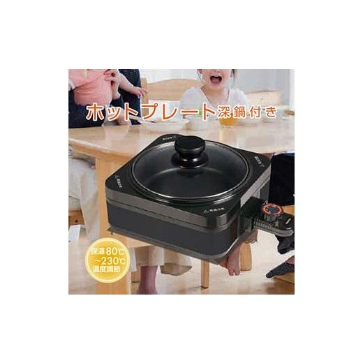 ふるさと納税 キッチン家電 岐阜県 中津川市 2枚組みホットプレート 99759 YHC-W601(...