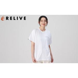 ふるさと納税 雑貨・日用品 宮城県 仙台市 数量限定 リライブシャツプレミアム／コットン／ロゴ有／ホワイト（Mサイズ） ファッション 服 Tシャツ カットソー…
