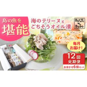 ふるさと納税 魚貝類 長崎県 新上五島町 全12回定期便 テリーヌとオイル漬で島の魚を堪能しませんか 海のテリーヌとごちそうオイル漬のおまかせ6個セット DRO…