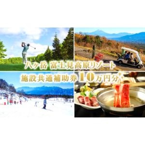 ふるさと納税 ゴルフ場利用券 長野県 富士見町 信州 八ヶ岳 富士見高原リゾート 利用券 施設共通利用補助券 １０万円分 施設共通利用補助券 ゴルフ スキー ホ…