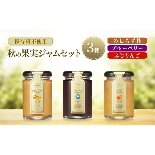 ふるさと納税 ジャム りんご 福島県 郡山市 ジャム 秋の果実ジャムセット 3種（ 柿 ブルーベリー...