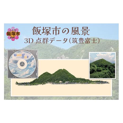 ふるさと納税 雑貨・日用品 DVD 福岡県 飯塚市  3D点群データ 飯塚市 風景 街並みデータ (...