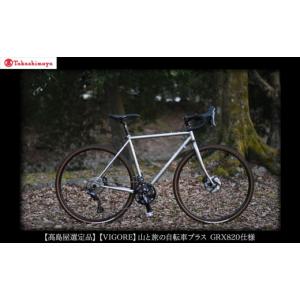 ふるさと納税 自転車 京都府 京都市 高島屋選定品 VIGORE 山と旅の自転車プラス GRX820（2×12速）［ 京都 ロードバイク 自転車 ブランド 人気 おすすめ スポ…