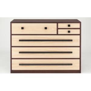 ふるさと納税 雑貨・日用品 新潟県 田上町 家具 桐チェスト ココナッツ(321) 収納 チェスト こげ茶色 桐 たんす 新潟 田上町 No.5882-0376