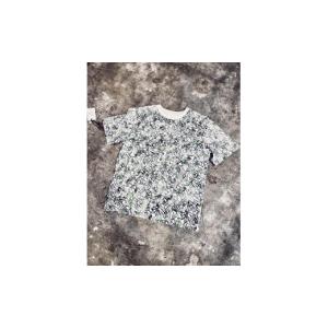 ふるさと納税 服 男 東京都 八王子市 HAM IAM 数量限定 手差型染クルーネックTシャツ「山笹」緑炭系 Lサイズ Lサイズ