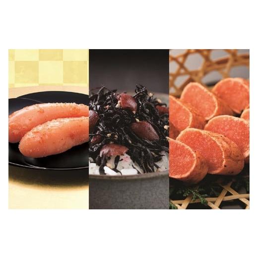 ふるさと納税 加工品等 福岡県 福岡市  博多大丸おすすめ品 福岡「ふく富」　無着色あごだし辛子明太...