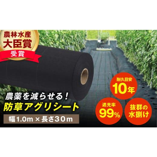 ふるさと納税 雑貨・日用品 福岡県 広川町 防草アグリシート（BB2218・耐久目安10年・幅1.0...
