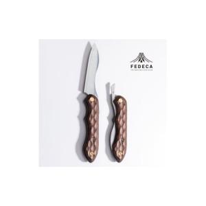 FEDECA 三徳包丁 小 名栗ブラウン : efim - 通販 - Yahoo!ショッピング