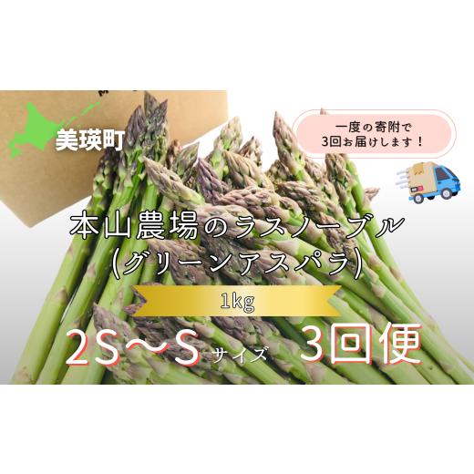 ふるさと納税 野菜類 アスパラガス 北海道 美瑛町  令和8年産先行予約 幻のアスパラ 2S〜Sサイ...