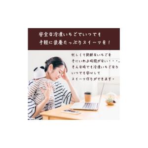 ふるさと納税 いちご 新潟県 上越市 冷凍いち...の詳細画像4