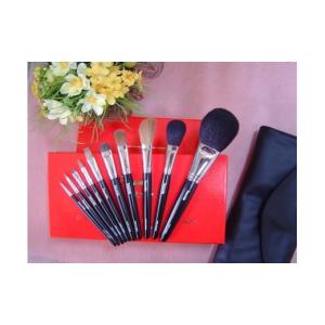 ふるさと納税 美容 広島県 熊野町 熊野化粧筆 ラグジュアリセット （軸色：黒） 丹精堂 メイクブラシ 化粧筆 フェイスブラシ ファンデーションブラシ チークブ…