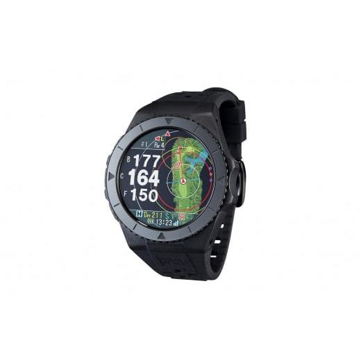 ふるさと納税 ゴルフグッズ 石川県 - ショットナビ　EXCEEDS　ブラック ブラック