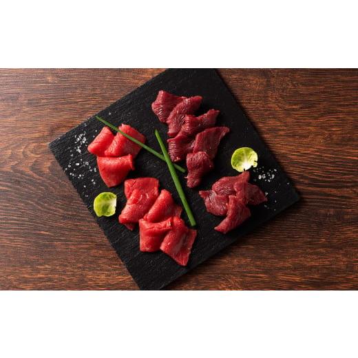 ふるさと納税 馬肉 熊本県 高森町 熊本特産 馬刺し 食べ比べ 堪能セット 計約310g 馬刺 ふじ...