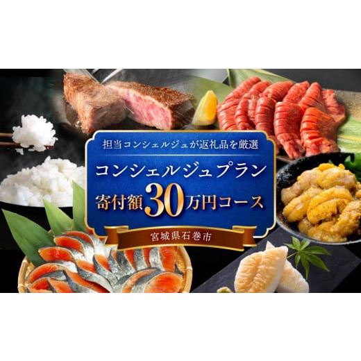 ふるさと納税 自治体にお任せ 宮城県 石巻市 石巻 コンシェルジュプラン 30万円コース おまかせ ...