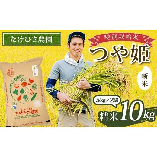 ふるさと納税 米 つや姫 山形県 南陽市 令和7年産 新米 先行予約 特別栽培米 つや姫 (精米)...