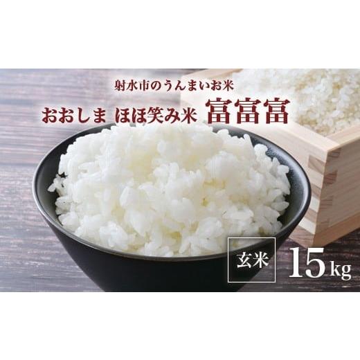 ふるさと納税 米 富山県 射水市  R7年度産米 総理大臣賞受賞 人気のブランド米「富富富」15kg...