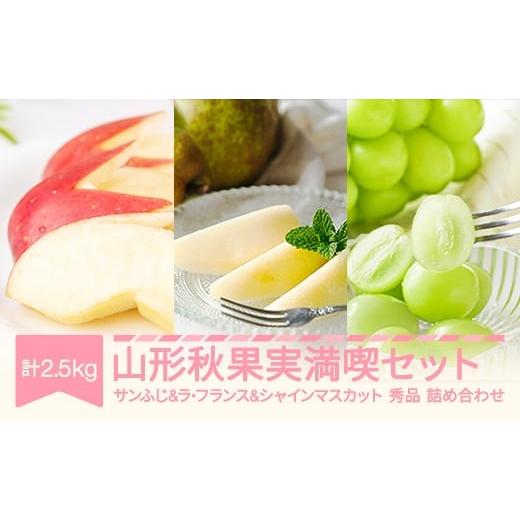 ふるさと納税 果物の詰合せ 山形県 村山市  先行予約 山形秋果実満喫セット シャインマスカット サ...