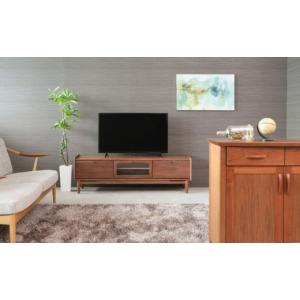 ふるさと納税 家具 インテリア・寝具・収納 北海道 旭川市 旭川家具 MUKU工房オリジナル ジャム テレビ台 ロー 150 ウォールナット_04909