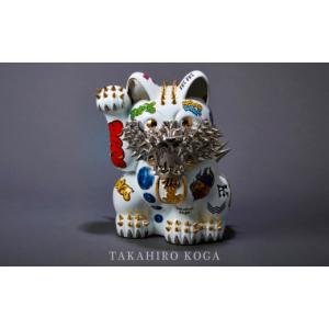 ふるさと納税 人形 福岡県 那珂川市 NEO MANEKINEKO-1802 古賀崇洋 那珂川市 アート 美術 芸術 招き猫 あーと ねこ 猫 こだわり 工芸品 いんてりあ インテリア…