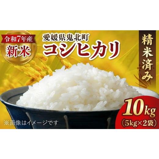 ふるさと納税 米 コシヒカリ 愛媛県 鬼北町  R7年産新米 愛媛県産 コシヒカリ 10kg ｜ ご...