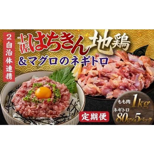 ふるさと納税 鶏肉 モモ 高知県 大川村  セット定期便 大川村と高知市の共通返礼品 はちきん地鶏モ...