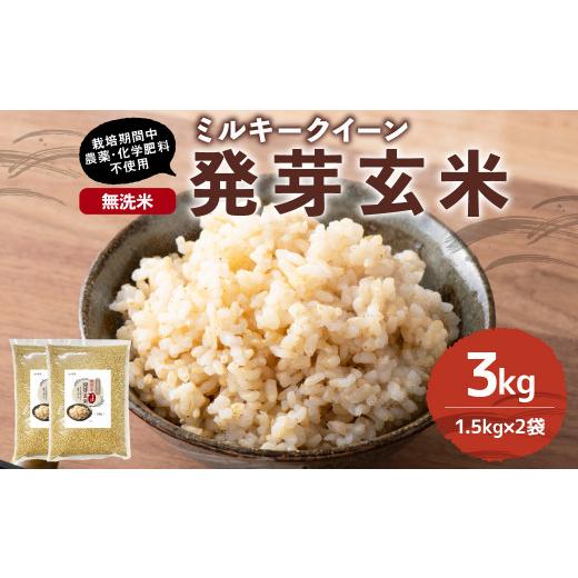 ふるさと納税 玄米 大分県 九重町  栽培期間中農薬・化学肥料不使用 発芽玄米 大分県産 ミルキーク...