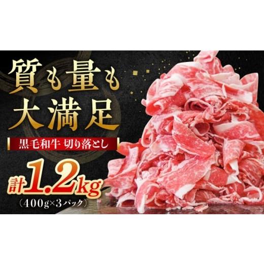 ふるさと納税 牛肉 炒め物 佐賀県 白石町  小分けがうれしい 牧場直営店の黒毛和牛 切り落とし 1...