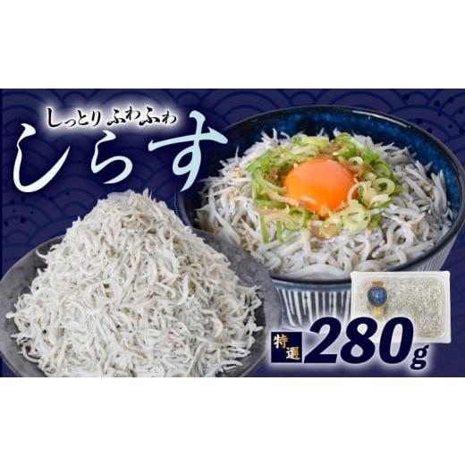 ふるさと納税 魚貝類 しらす 高知県 安芸市  特選 釜揚げしらす 約280g ( 約70g × 4...