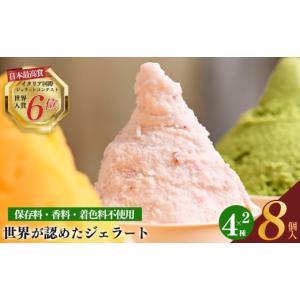 ふるさと納税 アイス・ヨーグルト ジェラート 奈良県 平群町 定期便 12回 世界が認めた mamma カップ ジェラート 詰め合わせ 8個セット ( 4種 ×各 2 ) | お…
