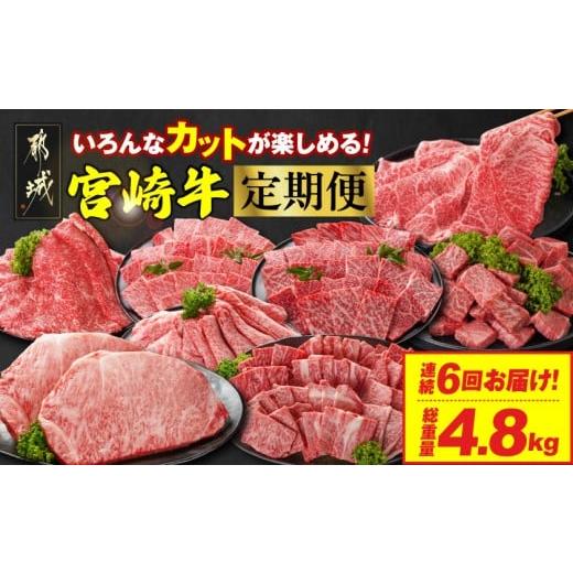 ふるさと納税 牛肉 焼肉・バーベキュー 宮崎県 都城市  6回連続お届け いろんなカットが楽しめる宮...