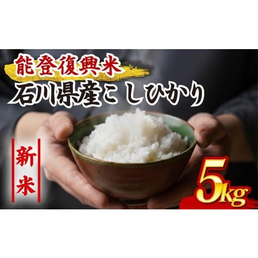 ふるさと納税 米 コシヒカリ 石川県 羽咋市 先行予約 数量限定 令和7年産 新米 5kg 1袋 コ...