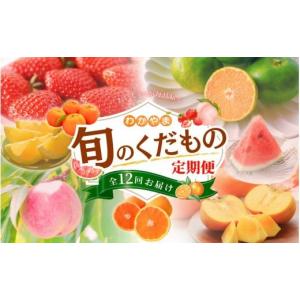 ふるさと納税 果物の詰合せ 和歌山県 由良町 定期便 12回 わかやま旬のくだもの定期便 Ｓ 北海道・沖縄・離島への配送不可 （配送日時指定不可） ／ 定期便 …