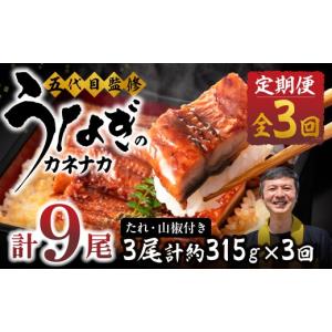 ふるさと納税 うなぎ 愛知県 豊橋市 3回 定期便 国産若うなぎ 3尾 老舗 国産うなぎ セット 詰め合わせ 蒲焼 ウナギ 3尾 うなぎ 鰻 ウナギ unagi 土用 丑の日 …