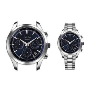 ふるさと納税 時計 メンズ腕時計 東京都 武蔵野市 シルバー×ネイビー （ATC-40SVNV） 株式会社Knot 選べる プレミアムシリーズ オートマティック クロノグラ…